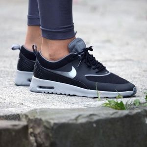 NIKE Air Max Thea in Black/Cool Grey